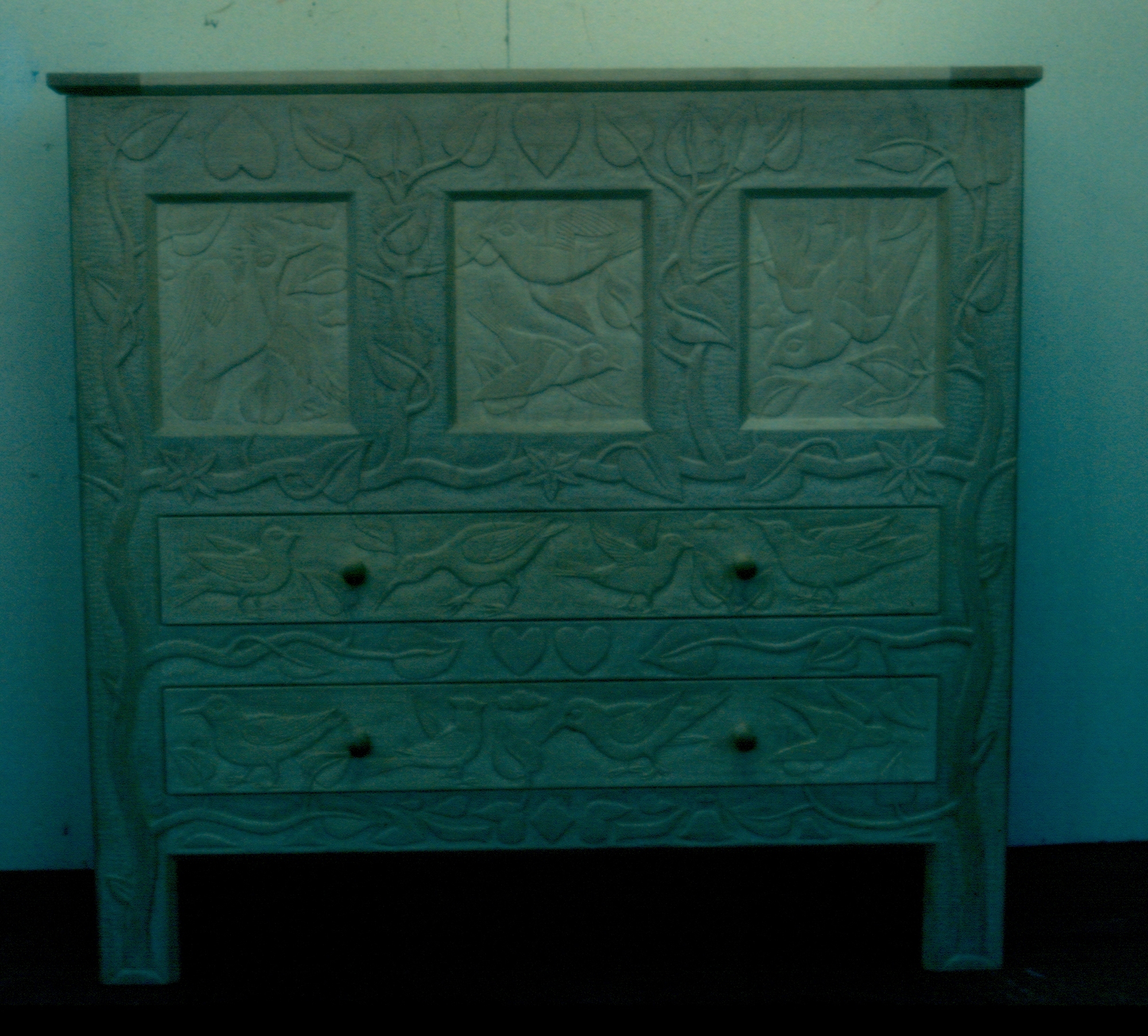 Carved Chest / Vigneron